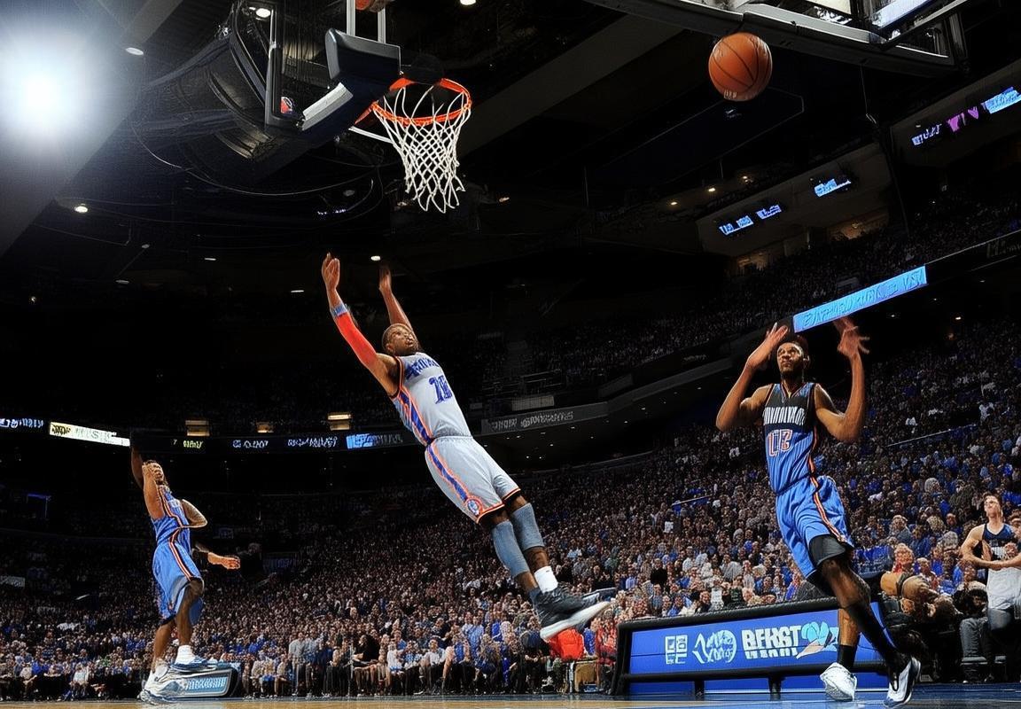 雷霆威少绝杀制胜，社交狂欢篮球盛宴(图2)